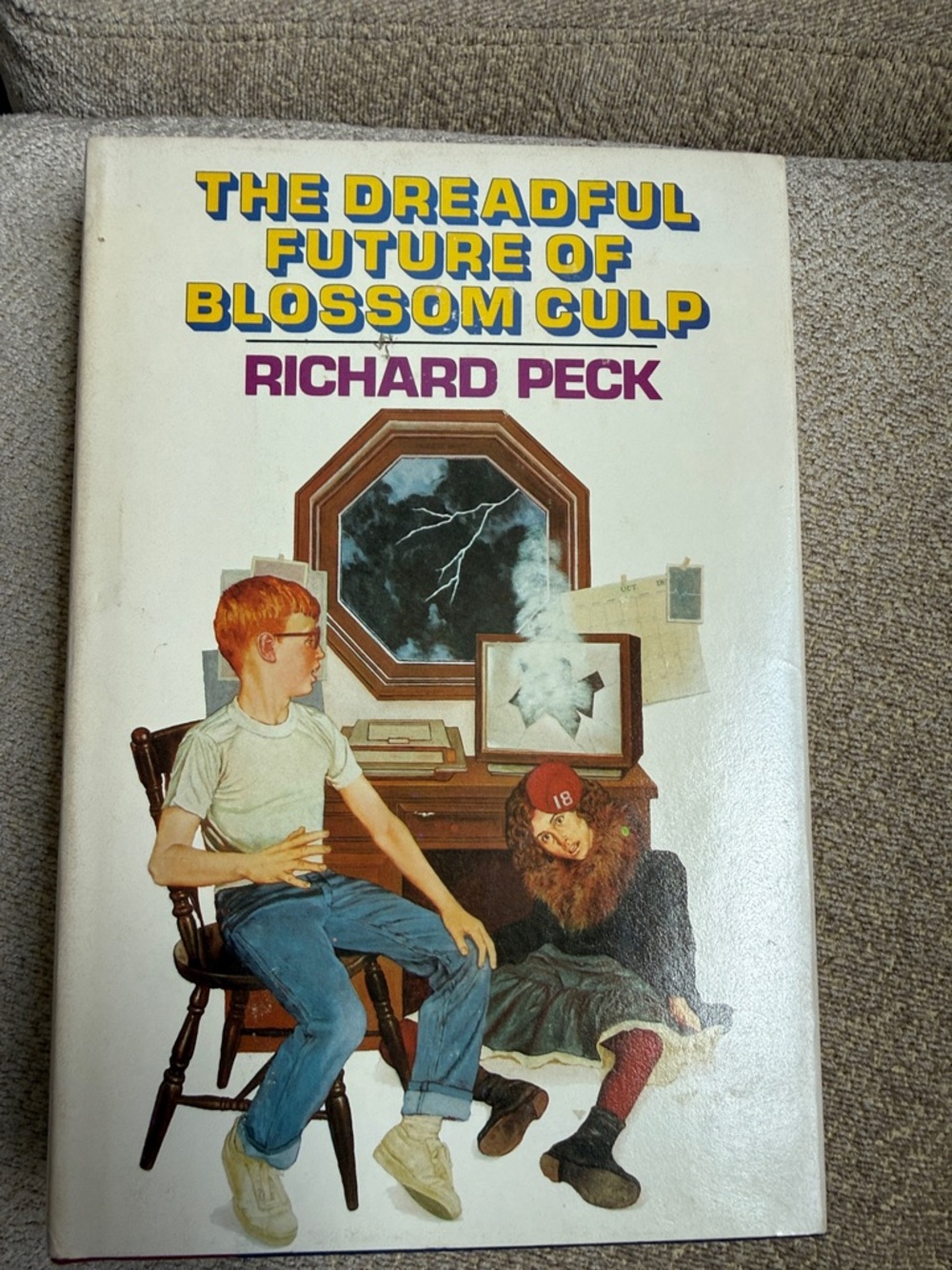 Vintage Richard Peck, Tye Dreadful Future of Blossom Culp Hardback,Copyright1983